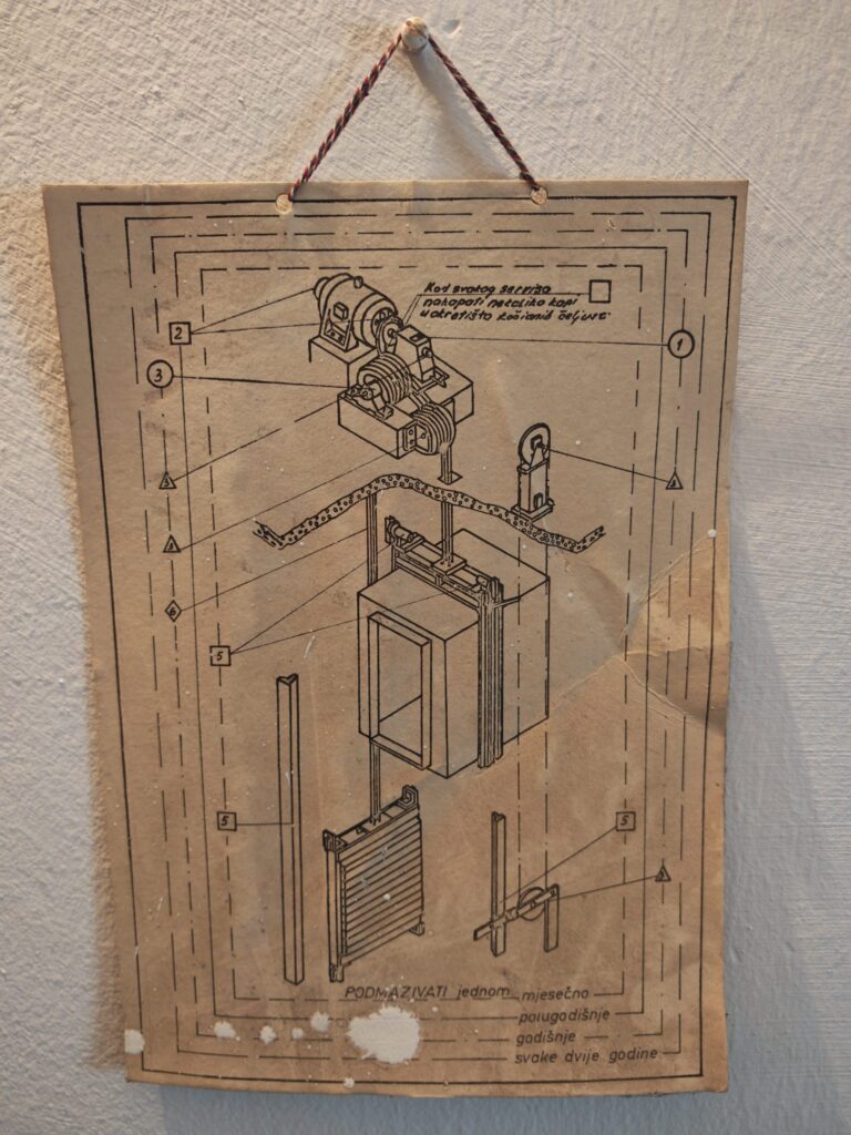 Uputstvo za održavanje liftova